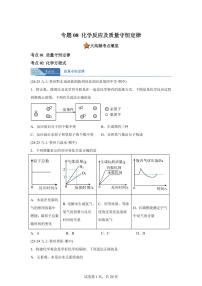 专题08化学反应及质量守恒定律（期中真题 贵州专用）九年级化学上册（含答案）