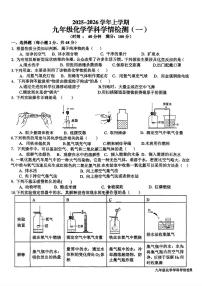 山东日照经济技术开发区中学2025-2026学年九年级上学期10月月考化学试卷（月考）