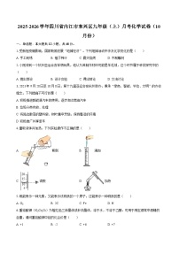 2025-2026学年四川省内江市东兴区九年级（上）月考化学试卷（10月份）-自定义类型