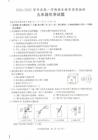 安徽省合肥市庐江县2024-2025学年九年级上学期期末化学试题