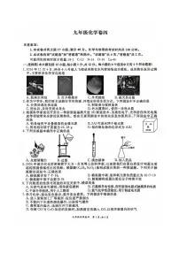 安徽省淮北市五校联考2024-2025学年九年级上学期1月期末化学试题