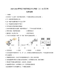 2025-2026学年辽宁省丹东五中九年级（上）10月月考化学试卷（含答案）
