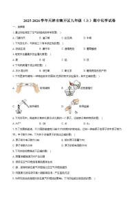 2025-2026学年天津市南开区九年级（上）期中化学试卷（含答案）