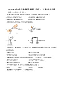 2025-2026学年江苏省盐城市盐都区九年级（上）期中化学试卷