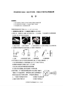 内蒙古呼和浩特市2024-2025学年九年级上学期1月期末考试化学试题