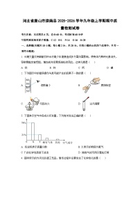 河北省唐山市滦南县2025-2026学年九年级上学期期中质量检测化学试卷（学生版）