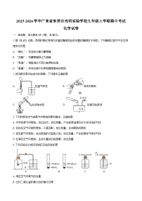 2025-2026学年广东省东莞市光明实验学校九年级上学期期中考试化学试卷（含答案）