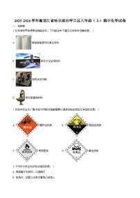 2025-2026学年黑龙江省哈尔滨市呼兰区八年级（上）期中化学试卷（含答案）