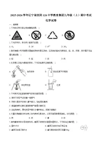 2025-2026学年辽宁省沈阳126中学教育集团九年级（上）期中化学试卷（含答案）