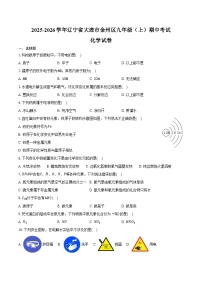 2025-2026学年辽宁省大连市金州区九年级（上）期中化学试卷（含答案）