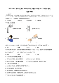 2025-2026学年宁夏中卫市中宁县多校九年级（上）期中化学试卷（含答案）