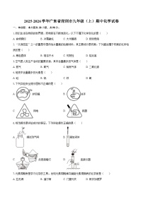 2025-2026学年广东省深圳市九年级（上）期中化学试卷-自定义类型