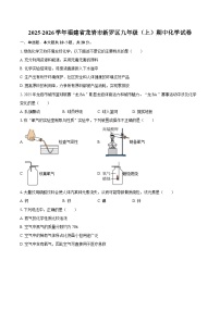 2025-2026学年福建省龙岩市新罗区九年级（上）期中化学试卷-自定义类型