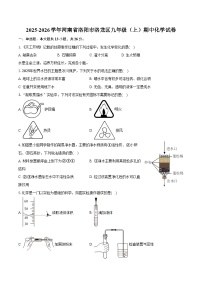 2025-2026学年河南省洛阳市洛龙区九年级（上）期中化学试卷（含答案）