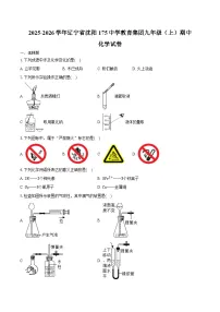 2025-2026学年辽宁省沈阳175中学教育集团九年级（上）期中化学试卷（含答案）