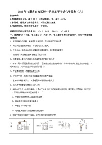 2025年内蒙古自治区初中学业水平考试模拟化学试卷（六）（有答案）