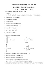 河北省保定市竞秀区北京师范大学保定实验学校九年级下学期3月月考化学试题-A4