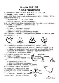 山东省日照市东港区新营中学2025-2026学年九年级上学期12月月考化学试卷（月考）