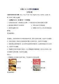 北京市第五十七中学2025_2026学年九年级上册10月月考化学试题-附解析