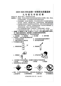广东省汕头市澄海区2024-2025学年九年级上学期1月期末考试化学试题
