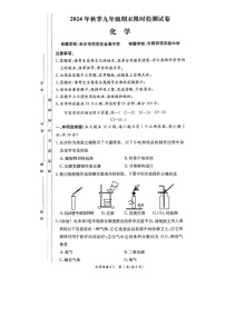 湖南省长沙市长郡集团2024-2025学年九年级上学期期末考试化学试卷