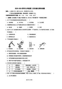 广东省东莞市五校2025-2026学年九年级上学期12月期中联考化学试题