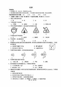 江苏省南京师范大学附属中学树人学校2024-2025学年九年级上学期12月月考化学试卷