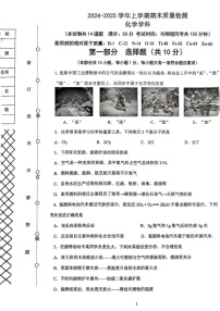 辽宁省沈阳市铁西区2024-2025学年九年级上学期期末考试化学试卷