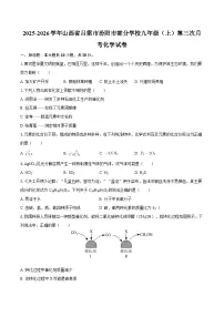 2025-2026学年山西省吕梁市汾阳市部分学校九年级（上）第三次月考化学试卷-自定义类型