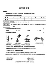 陕陕西省咸阳市启迪中学永寿分校2023-2024学年九年级上学期期末考试化学试题