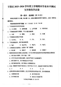 辽宁省沈阳市于洪区2025-2026学年九年级上学期期末学业水平测试化学试卷