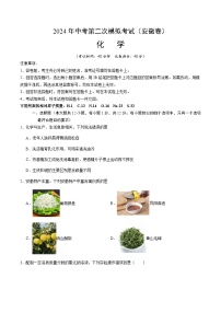 2024年中考化学（安徽）第二次模拟考试（含答案）