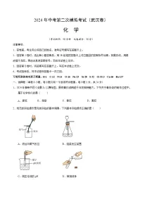 2024年中考化学（武汉）第二次模拟考试（含答案）
