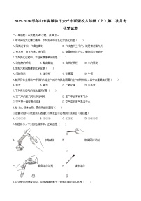 2025-2026学年山东省潍坊市安丘市联盟校八年级（上）第二次月考化学试卷-自定义类型