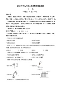 福建省泉州市洛江区九年级上学期期末化学试题（原卷版）-A4