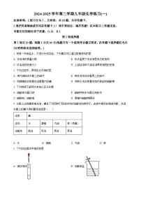 福建省龙岩市第七中学九年级下学期3月月考化学试题-A4