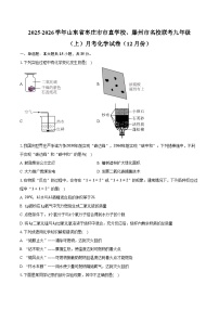 2025-2026学年山东省枣庄市市直学校、滕州市名校联考九年级（上）月考化学试卷（12月份）（含答案）