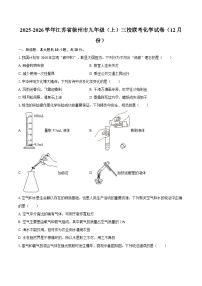 2025-2026学年江苏省徐州市九年级（上）三校联考化学试卷（12月份）-自定义类型
