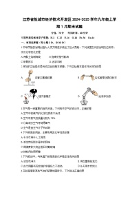 江苏省盐城市经济技术开发区2024-2025学年九年级上学期1月期末化学试卷（学生版）