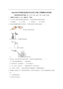 2024-2025学年湖北省武汉市江汉区九年级上学期期末考试化学试卷(有答案)