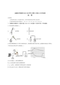 2025-2026学年安徽省六安市金寨县部分校联考九年级上学期12月月考化学试卷（有答案）