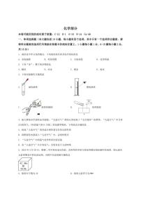 2024-2025学年江西省萍乡市九年级上学期1月期末考试化学试卷(有答案)