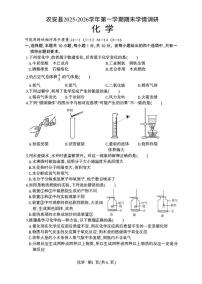 吉林省长春市农安县2025-2026学年九年级上学期1月期末考试化学试题