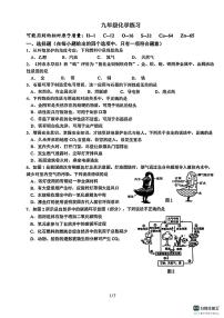 石家庄市第二十八中学2025－2026学年第一学期九年级化学月考试卷（含答案）