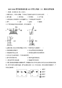 2025-2026学年吉林省长春103中学九年级（上）期末化学试卷-自定义类型
