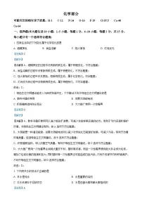 2025年甘肃省定西市临洮县中考一模化学试题（解析版）-A4