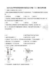 2025-2026学年吉林省吉林市昌邑区九年级（上）期末化学试卷-自定义类型