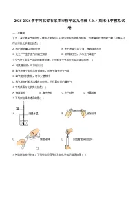 2025-2026学年河北省石家庄市裕华区九年级（上）期末化学模拟试卷（含答案）