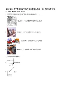 2025-2026学年黑龙江省大庆外国语学校九年级（上）期末化学试卷-自定义类型