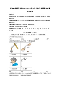 2025-2026学年陕西省榆林市佳县九年级上学期期末质量检测化学试卷（学生版）